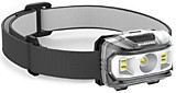 WP353001 Фонарик налобный, светодиодный 300LM, 3AAA ,черный  WORKPRO