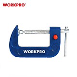 WP232023 Струбцина тип G 100мм быстросъемный зажим  WORKPRO