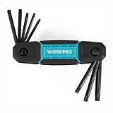WP222030 Набор ключей TORX складных 8шт  WORKPRO