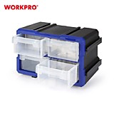 WP283013 Органайзер пластиковый  4 выдвижных ящичка  WORKPRO