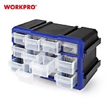 WP283014 Органайзер пластиковый 12 выдвижных ящичков  WORKPRO