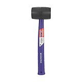 WP241041 Киянка с пластиковой рукояткой 450г резиновая черная  WORKPRO