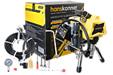 HSG9665V Краскопульт безвозвоздушный Hanskonner, 1100Вт,2.0л/мин,210бар,SmartControl,15м шланг