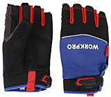 WP371019 Перчатки cтроительные с открытыми пальцами (разм. L)  WORKPRO