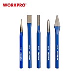 WP201303 Набор зубил и выколоток 5 шт   WORKPRO